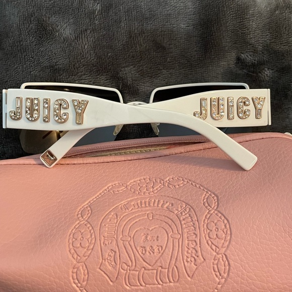 JUICY COUTURE ,  white and “bling”